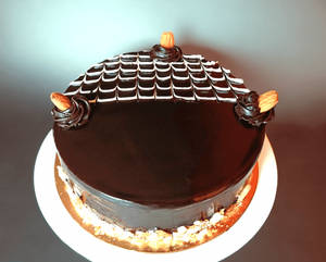 Almond Chocolate Cake [pure Eggless]