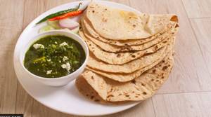 Palak Paneer +5 Roti + Salad