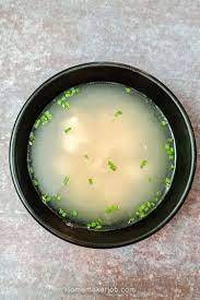 Clear soup [chicken]