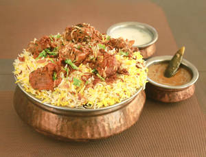 Mutton dum biryani