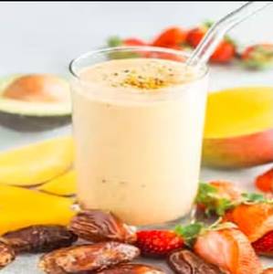 Caramel Banana Milk Shake