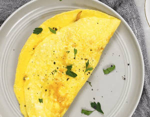 Double Pepper Omelette (without Onion)