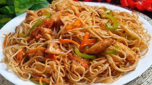 Chicken noodles