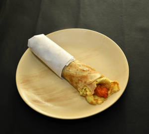 Egg chicken roll