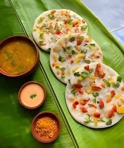 Vegetable Uttapam