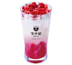 Strawberry Banana Milk Smoothie