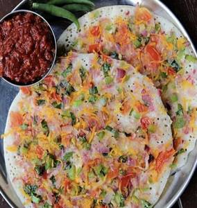 Mix Veg Paneer Uttapam