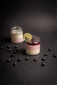 Blueberry Lemon Cheesecake Jar