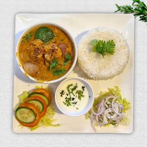 Kadai Chicken Rice Meal