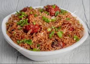 Veg Manchurian Fried Rice