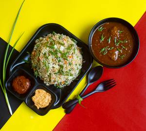 Mix Fried Rice + Veg Manchurian