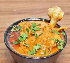 Half Tava Chicken salad chutney