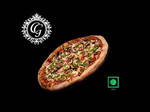 Chipotle Style Greens Pizza  [ Thin Crust ]