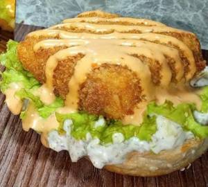 Paneer Zinger Burger