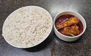 Rice With Fish Vattichathu
