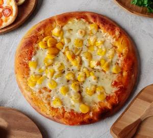 9" Inch (medium 6 Pieces)    Golden Corn Pizza