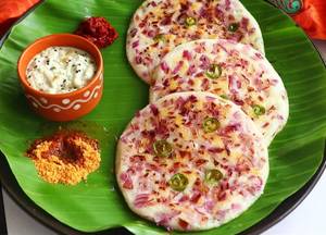 Onion uttapam         