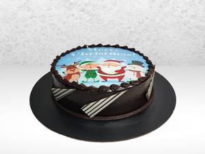 Chocolate Photo Cake