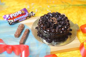 Snicker Fuse Chocolate Cake
