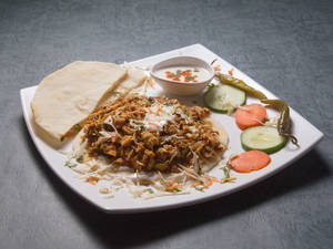 Normal plate shawarma