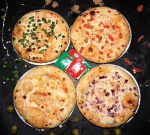 Single Topping Pizza Combo [serves 4]