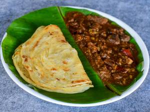 3 Porotta+ Beef Curry (Combo)