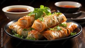 Spicy Chicken Spring Roll