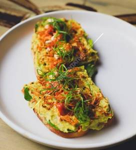 Masala Baked Beans On Toast