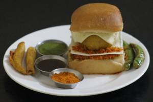 Spicy Double Cheese Loaded Vada Pav