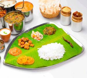 Non-Veg Meals(With Chicken ,Mutton,Fish,Gravies,Kootu,Poriyal,Rasam,Buttermilk