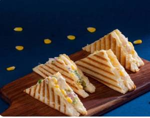 Cheese Corn Sandwich Grilled