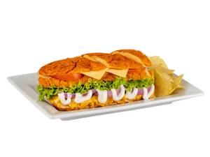 Double Decker Paneer Tikka Sandwich