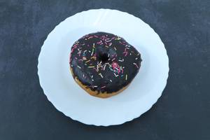 Chocolate donut eggless