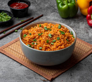 Veg Schezwan Fried Rice   