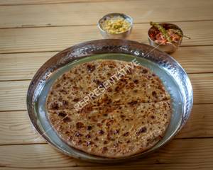 Cheese Green Peas Paratha