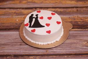 Anniversary Couple Cake 500gms