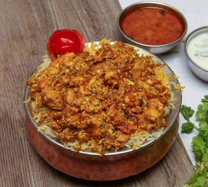 Chicken mughlai biryani