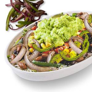 Guacamole and Veggie Rice Bowl (Regular)
