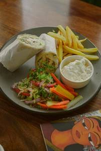 Shawarma Roll.