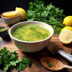 Veg Lemon Coriander Soup