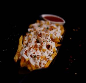 Lemon Chilli Fries With Cheese