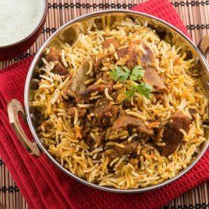 Mutton Dum Biryani {PURE MUTTON} NO AJINOMOTO