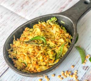 Kobi Chana Dal Bhaji