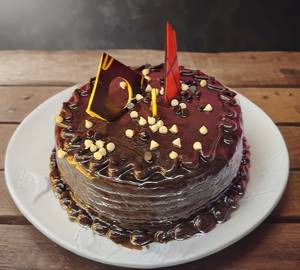 Eggless Pure Chocolate Cake