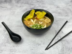 Chicken Kake Udon Bowl [Soup Noodles]