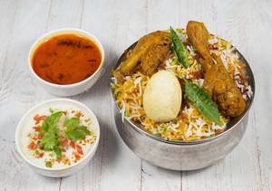 Kolkata Chicken Biryani