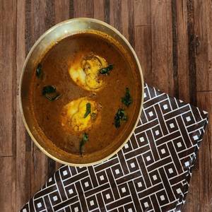 Egg Thangavur Pepper Curry