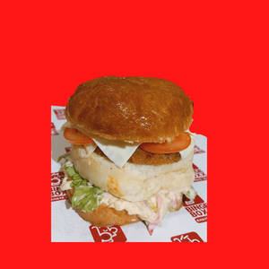 Double Cut Americana Veg Burger