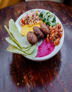 Falafel Mezze Bowl (vegan / High Protein)