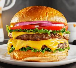 Double cheese burger